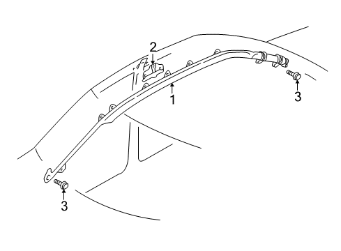 2003 Audi S6 Air Bag Components Diagram 2