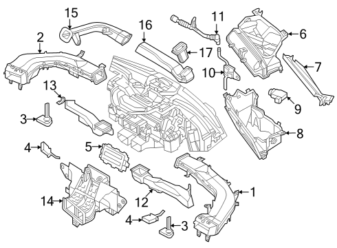 2022 Audi e-tron GT Ducts