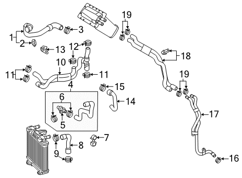 2018 Audi S7 Hoses, Lines & Pipes