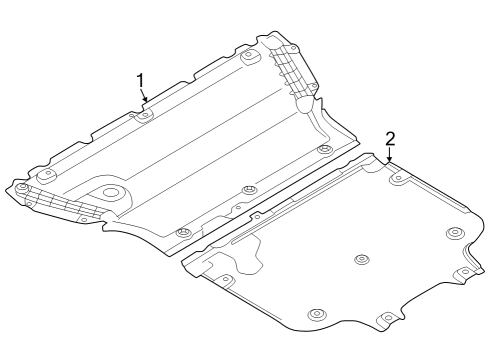 2022 Audi S5 Splash Shields