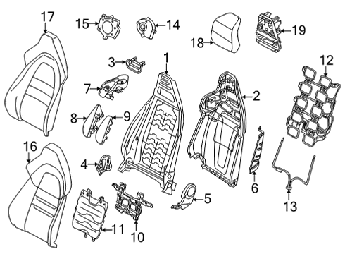 2022 Audi e-tron GT Lumbar Control Seats