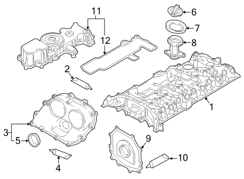 2023 Audi RS3 Valve & Timing Covers