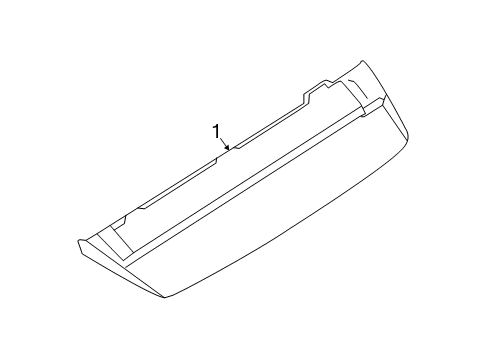 2016 Audi S3 High Mount Lamps