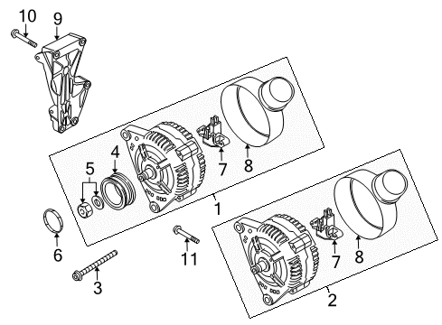 2012 Audi R8 Alternator Diagram 2