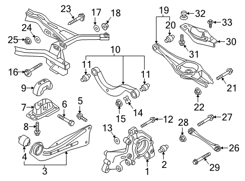 2018 Audi TT RS Quattro Rear Suspension