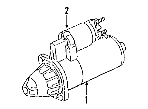 2007 Audi A3 Quattro Starter