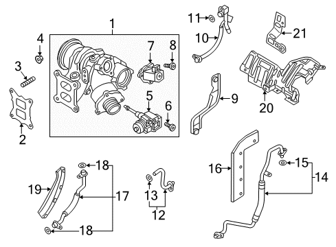 2017 Audi TT Quattro Turbocharger