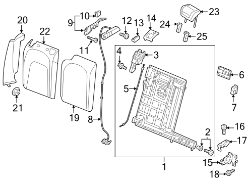 2024 Audi Q8 e-tron Rear Seat