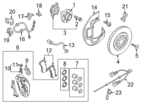 2018 Audi RS7 Front Brakes