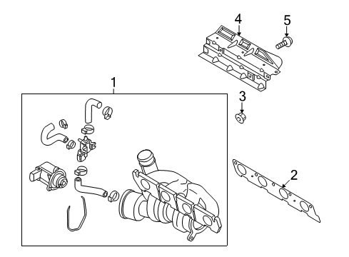 2017 Audi Q3 Quattro Turbocharger