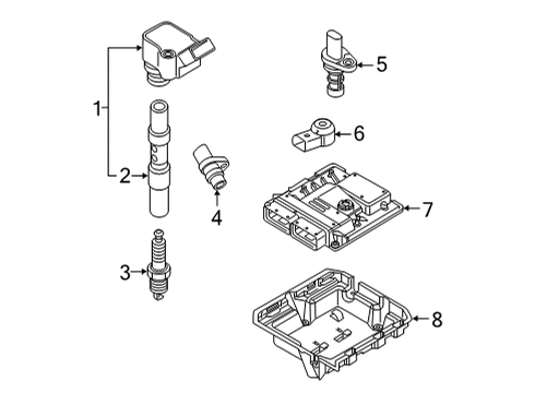 2023 Audi RS Q8 Ignition System