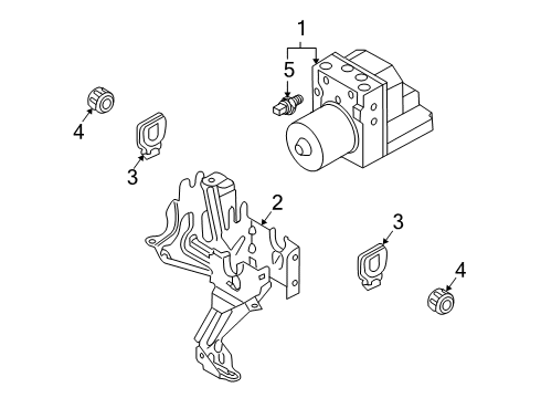 2002 Audi A4 Quattro Anti-Lock Brakes