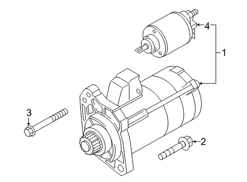 2018 Audi RS7 Starter