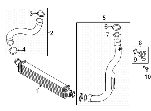 2022 Audi Q5 Intercooler