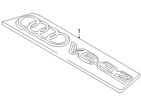 2008 Audi TT Quattro Engine Appearance Cover