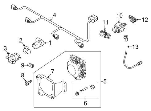 2018 Audi A5 Quattro Sonar System