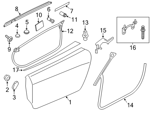 2012 Audi R8 Door & Components