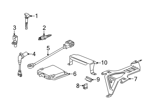 2009 Audi Q7 Ignition System