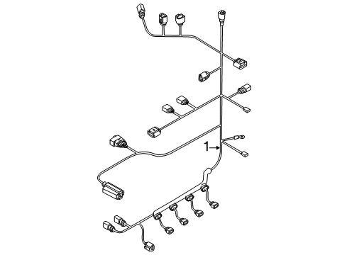 2010 Audi TT Quattro Wiring Harness