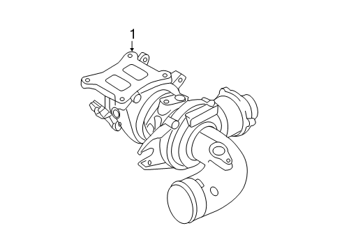 2023 Audi A5 Quattro Exhaust Manifold Diagram 1