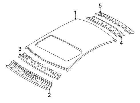 2004 Audi S4 Roof & Components