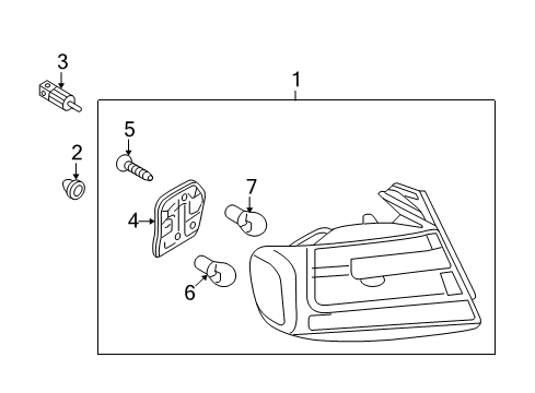 2010 Audi A4 Quattro Tail Lamps Diagram 3