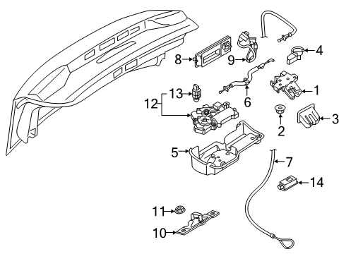 2022 Audi S6 Lock & Hardware