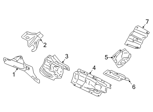 2021 Audi S4 Heat Shields