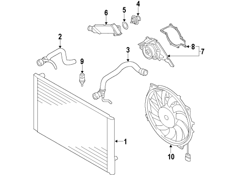 2012 Audi A8 Quattro Powertrain Control Diagram 2