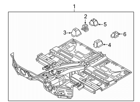 2022 Audi e-tron Sportback Floor