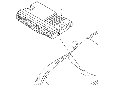 2024 Audi e-tron GT Electrical Components Diagram 5