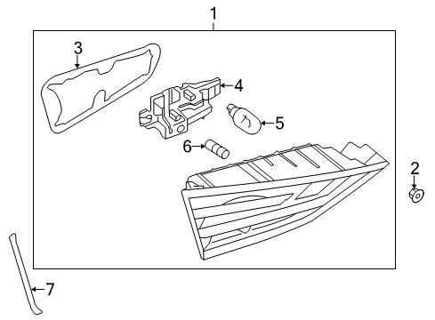 2015 Audi A3 Backup Lamps