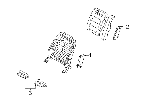 2001 Audi Allroad Quattro Air Bag Components Diagram 4