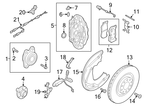 2022 Audi Q5 Brake Components