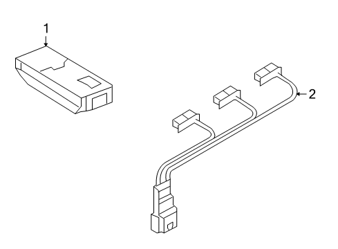 2014 Audi A4 Communication System Components