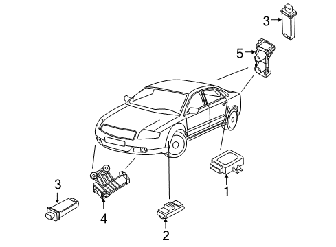 2008 Audi S8 Tire Pressure Monitoring