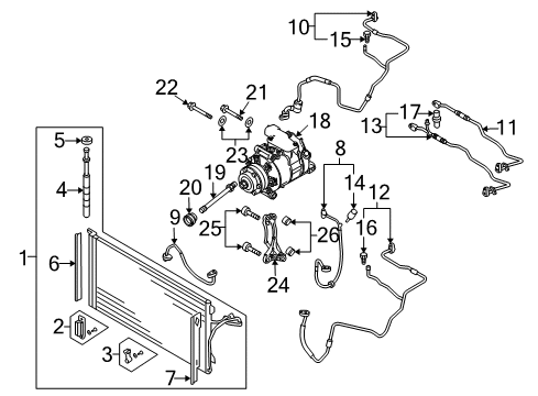 2009 Audi Q7 Air Conditioner Diagram 6