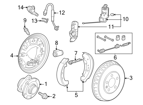 2024 Audi Q4 e-tron Rear Brakes