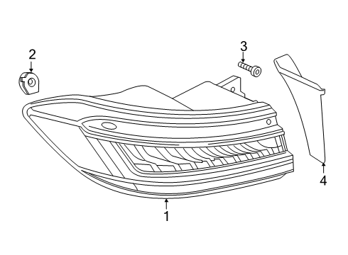 2023 Audi A7 Sportback Tail Lamps