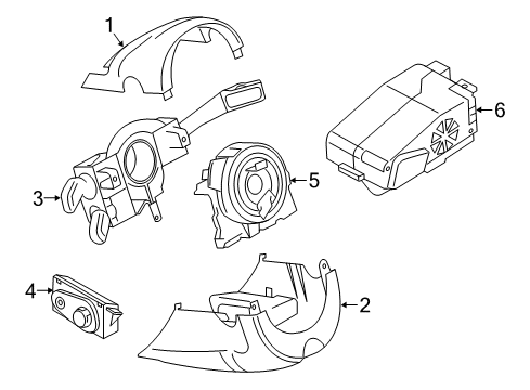 2018 Audi RS7 Switches