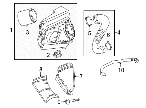 2018 Audi A6 Quattro Air Intake