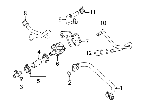 2021 Audi Q8 Hoses & Lines