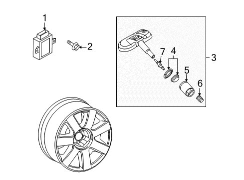 2010 Audi S5 Tire Pressure Monitoring