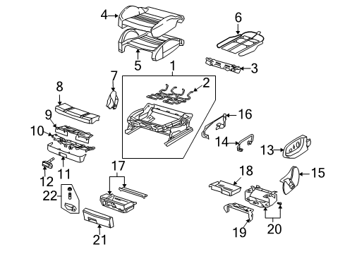 2004 Audi A4 Power Seats Diagram 4