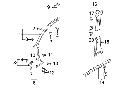 2005 Audi Allroad Quattro Anti-Theft Components