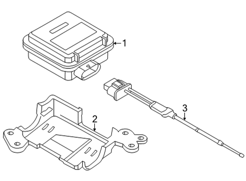 2022 Audi S3 Electrical Components