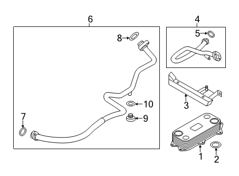 2015 Audi R8 Oil Cooler