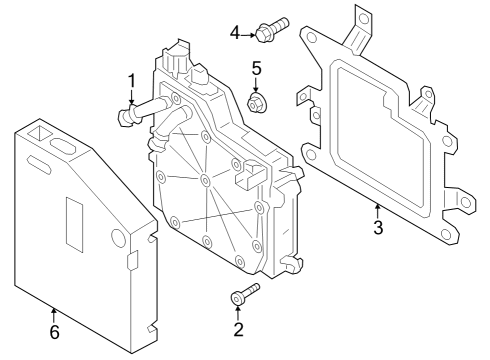 2024 Audi Q8 e-tron Electrical Components Diagram 14