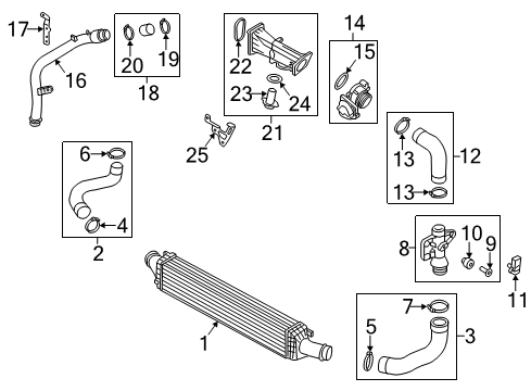 2015 Audi A6 Quattro Intercooler