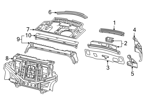 2006 Audi A4 Quattro Rear Body